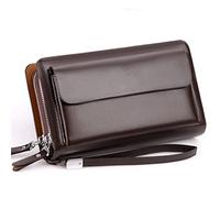 BGFYUSF Men's Wallet Long Male Purse Vintage Pu Leather Man Clutch Money Bag Wallets for Men，B-One Size