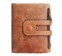 BGFYUSF Mens Wallet Outdoor Travel Men Slim Leather Bifold Wallet Card Holder Purse Billfold，Yellow-One Size