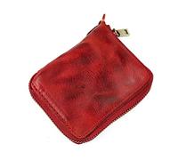 BGFYUSF Vegetable Tanned Old Retro Wallet Zipper Business Casual Wallet Coin Purse Large Capacity Wallet，A-11 * 2 * 8m