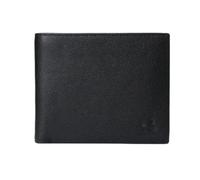 BGFYUSF Wallet Men's Short Leather Wallet Business Wallet Card Bag Wallet Men's Wallet Card Clip Portable Bag，Svart-9.5 * 12cm