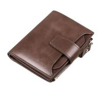 BGFYUSF Wallet Men's Short Leather Wallet Driver's License Card Bag Wallet Card Bag in，D-12 * 1.5 * 10cm