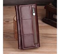 BGFYUSF Women Long Wallet Ladies Leather Card Holder Female Zipper Purses with Phone Bag Big Wallets，A-19 * 10 * 3cm