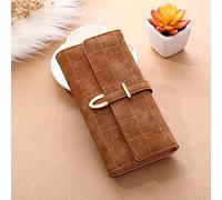 BGFYUSF Women Wallets Long with Plaid PU Leather Hasp Coin Purse Phone Bag Card Holders Female Wallet,C-19.5 * 9.5cm