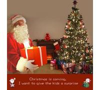 BGGNG 7 Pcs Santa Claus Costume Santa Costume Set, Including Mask Grinch Green Monster Suit for Adults, Christmas Party Cosplay Costume Theme Party, MXXYM for Carnival Christmas Cosplay XL