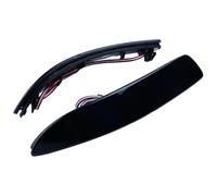BGHGCVAOK license plate lights For B&MW E70 X5 2006-2013 High Level Brake Light 2X Black Smoked Lens Rear Bumper Reflector Brake Stop Light Red