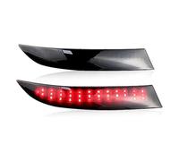 BGHGCVAOK license plate lights For B&MW X5 E70 LCI 2010-2013 Tail Lamp Third 3rd Brake Light Car Rear Bumper Reflector Tail Brake Stop Light(Smoke Lens)