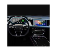 BGHGCVAOK Navigation Protective Film 10.1" Navigation Screen Protector Car Center Console Dashboard Anti-scratch Film For E-tron GT 2023(Navigation Film+Instrument Film)