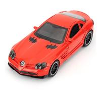 BGHSCA 1/32 Car Model Compatible for SLR Diecast Toy Car, Zinc Alloy Pull Back Toy Vehicle Model with Sounds＆Lights for Kids Boys Girls and Adults, Collectible Christmas Birthday Gifts(Red)
