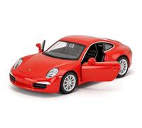 BGHSCA 1/36 Toy Car Compatible with Porsche 911 Diecast Model Car, Pull Back Vehicles for Kids Boys Girls 3+ Years Old Gift(Red)