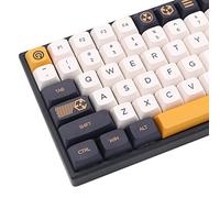 BGKYPRO Virtual War Keycaps, Thermal Sublimation PBT Keycap Set, for Mechanical Keyboards, Full 141 Key Set, XDA Profile, English (US) Layout