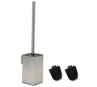 BGL 304 Stainless Steel Wall-Mounted Square Toilet Brush Holder Brush Nickel
