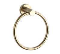 BGL Brushed Gold Towel Ring for Bathroom Wall - 30