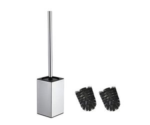 BGL Stainless Steel Square Stand Toilet Brush Holder (Chrome)