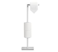 BGL White & Chrome Toilet Paper Holder
