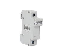 BGMCSFerG 10 * 38mm High Voltage Solar PV 1P Parallel DC Fuse Holder 1000V With PV Fuses 1000V 25A for Solar System Protection