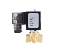 BGMCSFerG 2 Way Brass Water Solenoid Valve Zero Pressure Start G1/4" AC220V GPU 3mm/4mm/5mm/6mm Normal Close Electric Valve EPDM
