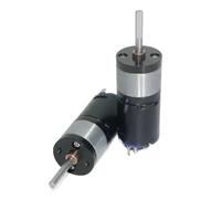 BGMCSFerG 25mm Jga25-370b Miniature Straight Double Gear Drive High Torque Dc 6v12v Geared Motor