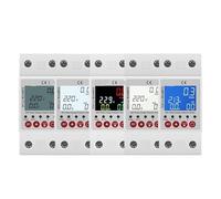 BGMCSFerG 2P 230V Smart Circuit Earth Leakage Over Under Voltage Protector Relay Device Switch Breaker Energy Power KWh Meter