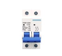 BGMCSFerG 2P 63A 400V 50HZ/60HZ Circuit breaker AC MCB safety breaker C type