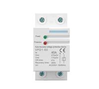 BGMCSFerG 40A 60A 230V Din Rail Automatic Recovery Reconnect Over Voltage And Under Voltage Protective Device Protection Relay