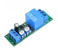 BGMCSFerG DC 5V 12V 24V Dual Adjustable Cycle Timer Dual Delay On/Off Switch 0-100 Seconds 0-15 Minutes Timer Control Delay Relay Module