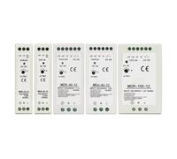 BGMCSFerG Industrial Mini AC DC Din Rail Power Supply Switch MDR-10W 20W 40W 60W 100W Single Output Switching 12V 24V 48V 100V-240V Source