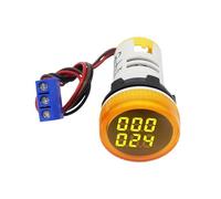 BGMCSFerG Led Mini Round Square Digital Counter Meter 22MM 6 Digit 0-999999 AC 220V-380V Panel