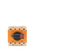 BGMCSFerG LONQ-40 Solar DC 4P 32A 1500V PV Switch-Disconnector Rotating Handle Isolator Rotary Switch for Solar Distribution Box Din Rail