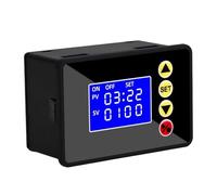 BGMCSFerG Programmable Digital Timer Switch Relay Control DC 12V 24V AC 110V 220V Time Controller Delay Relay Cycle Timing on/off