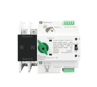 BGMCSFerG Single Phase Din Rail ATS for PV inverter Dual Power Automatic Transfer Selector Switches Uninterrupted 2P 63A 100A 125A
