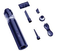 Bgnie Vacuum Cleaner, bgnie 3 in 1 Vacuum Cleaner Handheld, with 13000PA Strong Suction, with Charger and Filters, Large Capacity Dust Cup,Powerful Suction, Perfect for Home & Car (blue)
