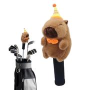 bGolf Club Head Cover - Protective Aid for Iron Drivers, Durable Material | Golf Equipment with Soft Lining, Weatherproof Shield for Forest Hybrids Iron, Outdoor Sports Equipment, Club Protection