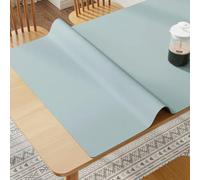 BGPFJK Decorative Table Mats Oil-proof Heat-insulating Mat Waterproof Leather Household Wash-free Coffee Table Desk Mat-YO1416-ZD-90x90cm