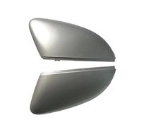 BGRVCKS For VW For Polo 5 6R 6C GTI Mk5 Gen 2 2014 2015 2016 2017 2018 6R0857538C 6R0857537C Outside Rearview Mirror Cover Caps Car Wing Mirror Cover(SILVER)