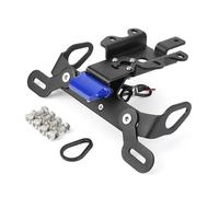 BGRVCKS Motorcycle Fender Eliminator For Y&amaha MT07 MT-07 FZ-07 2014-2023 YZF R7 2021 Motorcycle Tail Tidy Rear Fender Eliminator Light License Plate Holder Motorbike Number Plate Holder(Bl-Ue)