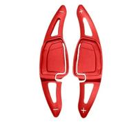 BGRVCKS Paddle Shifter 2pcs Car Steering Wheel Shift Paddle Shifter Extended for E-tron RS3 RS4 RS5 RS6 RS7 RS GT 2020-2023(RED)
