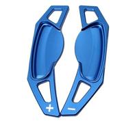 BGRVCKS Paddle Shifter Auto Parts for Smart for Fortwo for Forfour Car Steering Wheel Shift Paddles Stickers(Blue)
