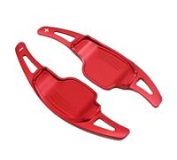 BGRVCKS Paddle Shifter Car Steering Wheel Shift Paddles Extension Shifters Stickers for Vauxhall for Insignia 2011-2018(RED)