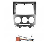BGRVCKS Radio Panel Fascia For Mazda 5 2005-2010 Car 9 Inch Radio Fascia Frame Adapter Audio Dash Fitting Panel Kit(Frame Cable)