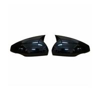BGRVCKS Rearview Mirror Covers Rear View Mirror Cover For VW For Polo MK6 GTI 2018-2021(Black)