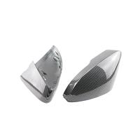 BGRVCKS Rearview Mirror Covers Side Mirror Caps For VW For T-R&OC For T-Cross 2018-2021(Carbon fiber)