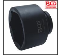 BGS - 105 mm Impact Socket - 6 Point - 1" Drive - Pro Torque - 5905