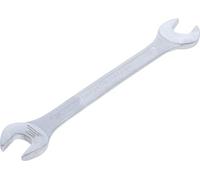 BGS 1184-14x15 | Double Open End Spanner | 14 x 15 mm | Chrome vanadium steel, hexagon, warm forged, chrome-plated, heads polished to a high shine