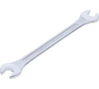 BGS 1184-8x9 | Double Open End Spanner | 8 x 9 mm | Chrome vanadium steel, hexagonal output profile, warm forged, chrome-plated, heads polished to a high shine