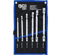 BGS 1201 | Double Ring Spanner Set with flexible Heads | 6 pcs.