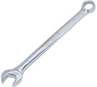 BGS 1228-17 | Combination Spanner | extra long | 17 mm | Length 255 mm, chrome vanadium steel, high-gloss chrome-plated, ring end 15° angled, ring side twelve-sided, cold forged