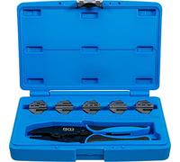 BGS 1410 | Crimping Tool Set | with 5 Pairs of Jaws