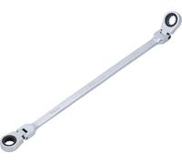 BGS 1541-10X11 | Double Swivel Head Ratchet Wrench | 10 x 11 mm