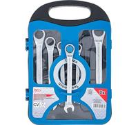 BGS 1596 | Ratchet Combination Wrench Set | 8 - 19 mm | 7 pcs.
