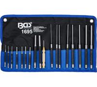 BGS 1695 | Parallel Pin Punch Set | 100-150-200 mm | 1.5 - 9.5 mm | in entre Punches | 18 pcs.